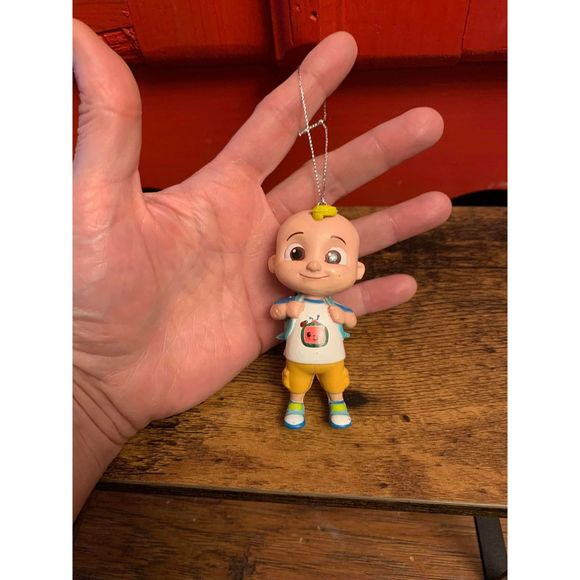 NWOT Cocomelon JJ With His Backpack Christmas Tree Ornament Collectible - Picture 1 of 2